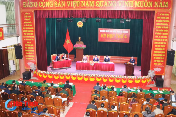 hdnd thi xa ky anh huyen thach ha hop ban nhiem vu giai phap 2018