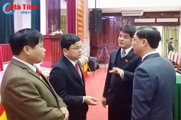 hdnd thi xa ky anh huyen thach ha hop ban nhiem vu giai phap 2018