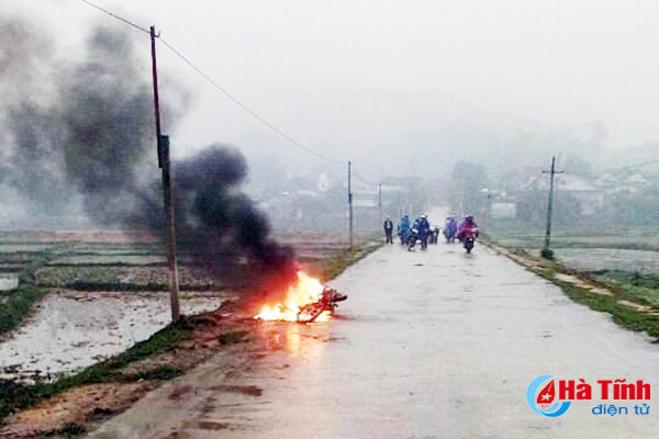 xe may chay nhu duoc khi dang chay