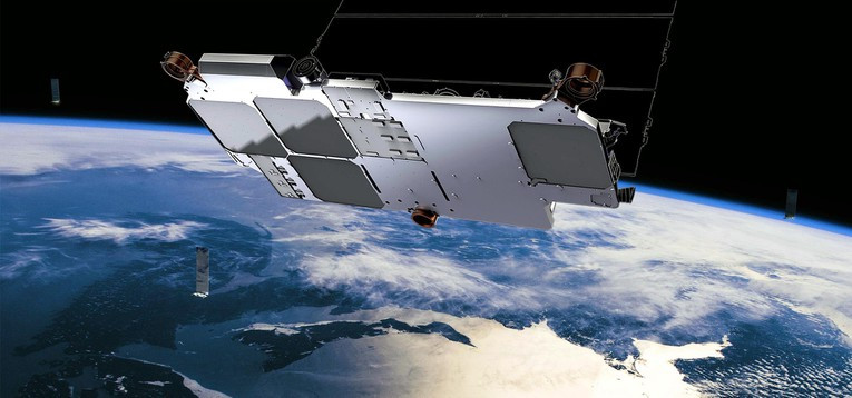 Vệ tinh Starlink trên quỹ đạo. Ảnh: SpaceX Tỷ phú Elon Musk “nhảy vào” cuộc đua Internet vệ tinh tại Đông Nam Á