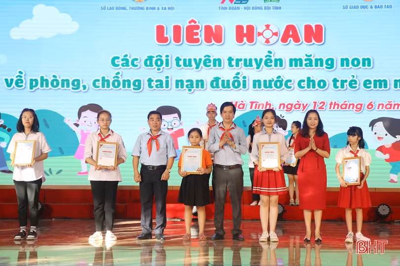 Hà Tĩnh: Lan tỏa thông điệp phòng, chống đuối nước cho trẻ em