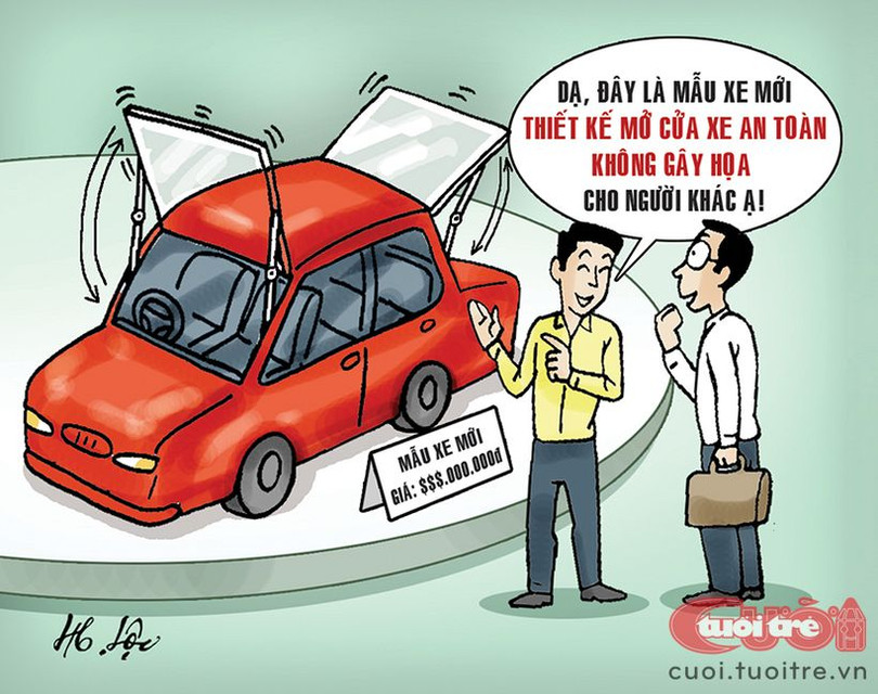 Mở cửa xe ô tô an toàn