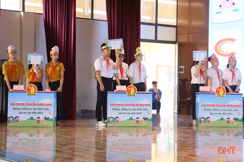 Hà Tĩnh: Lan tỏa thông điệp phòng, chống đuối nước cho trẻ em