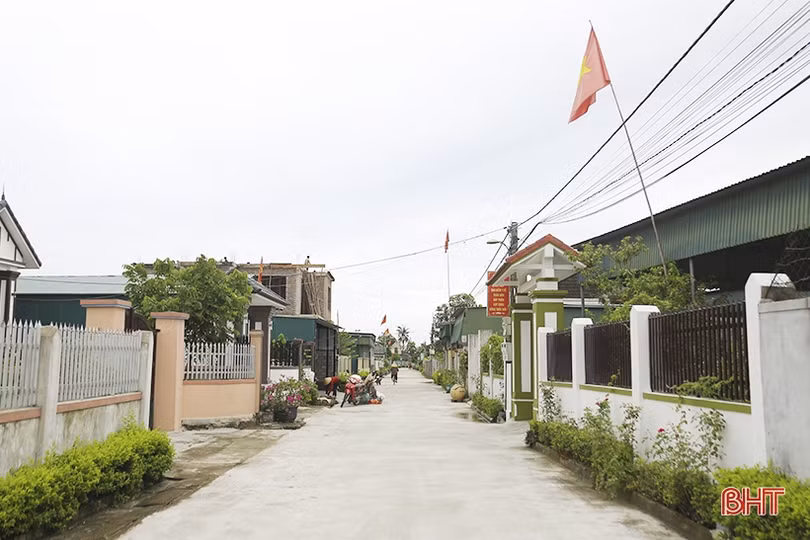 Bí thư chi bộ khéo dân vận, góp sức lớn xây dựng “miền quê đáng sống” ở Can Lộc