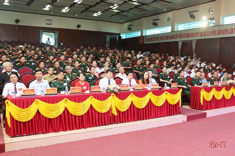 Ông Đặng Xuân Huấn tái giữ chức Chủ tịch Hội CCB huyện Cẩm Xuyên 