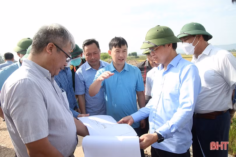 Hà Tĩnh dồn sức cho công tác giải phóng mặt bằng dự án cao tốc Bắc - Nam