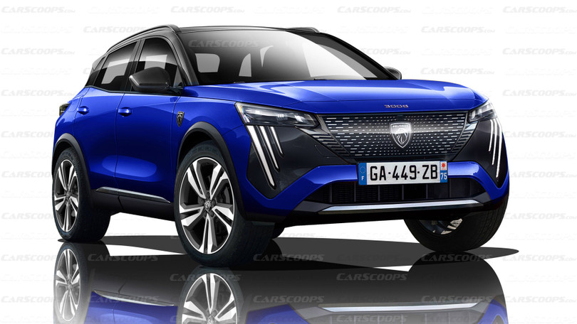 Xem trước thiết kế Peugeot 3008 2023: Đối thủ đáng gờm của Mazda CX-5