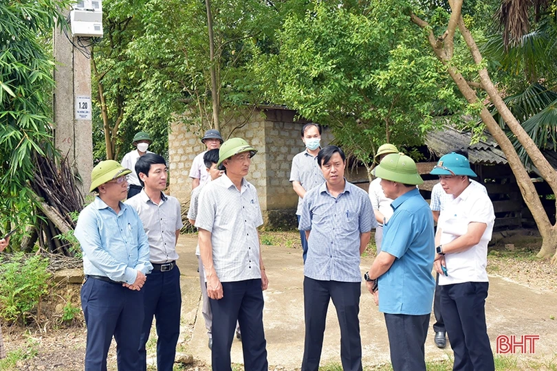 Tập trung hỗ trợ các địa phương ở Hương Khê xây dựng nông thôn mới