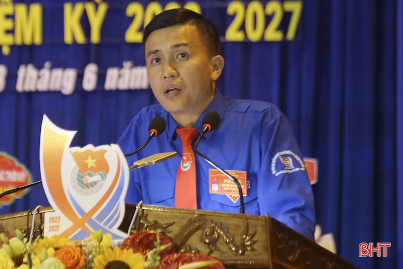 Chị Nguyễn Thị Thủy tái cử Bí thư Huyện đoàn Can Lộc