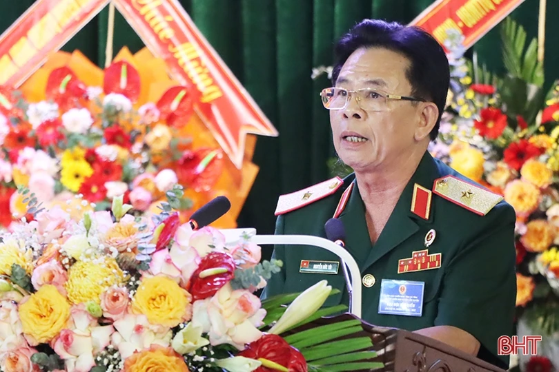 Ông Đặng Xuân Huấn tái giữ chức Chủ tịch Hội CCB huyện Cẩm Xuyên 