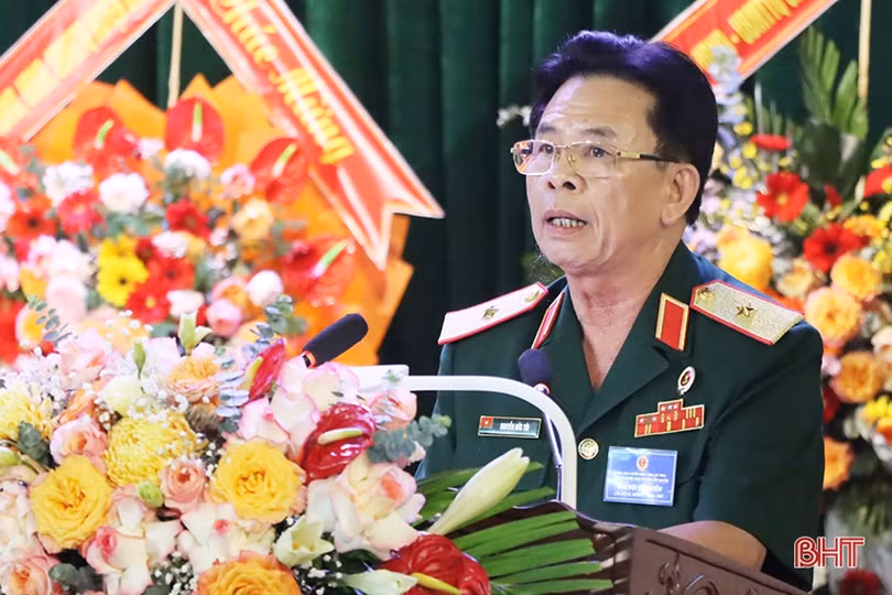 Ông Đặng Xuân Huấn tái giữ chức Chủ tịch Hội CCB huyện Cẩm Xuyên 