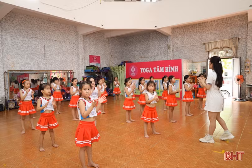 Các CLB thể thao và nghệ thuật thu hút học sinh TP Hà Tĩnh ngay đầu hè