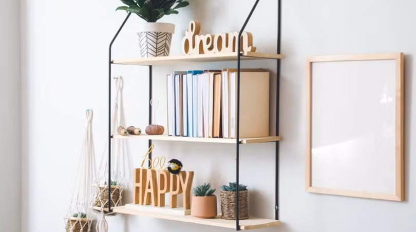 7 ý tưởng trang trí với sách