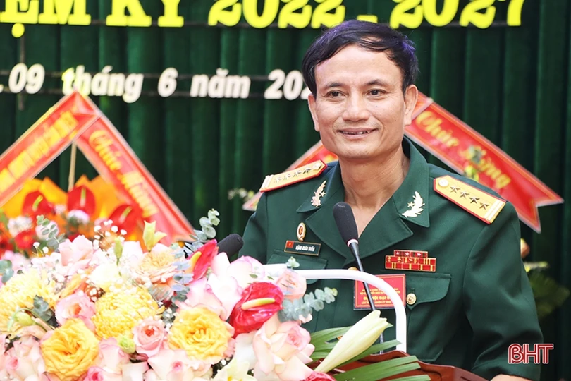 Ông Đặng Xuân Huấn tái giữ chức Chủ tịch Hội CCB huyện Cẩm Xuyên 