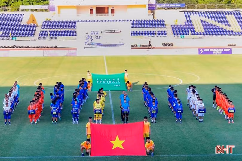 U13 Hồng Lĩnh Hà Tĩnh vào Vòng chung kết Giải Bóng đá Thiếu niên toàn quốc