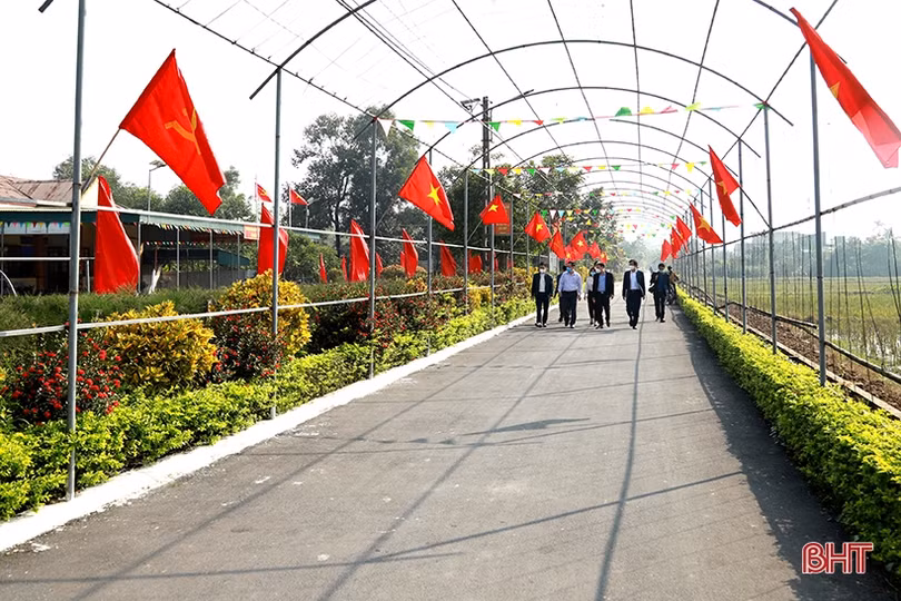 Hà Tĩnh nổi bật trong xây dựng nông thôn mới