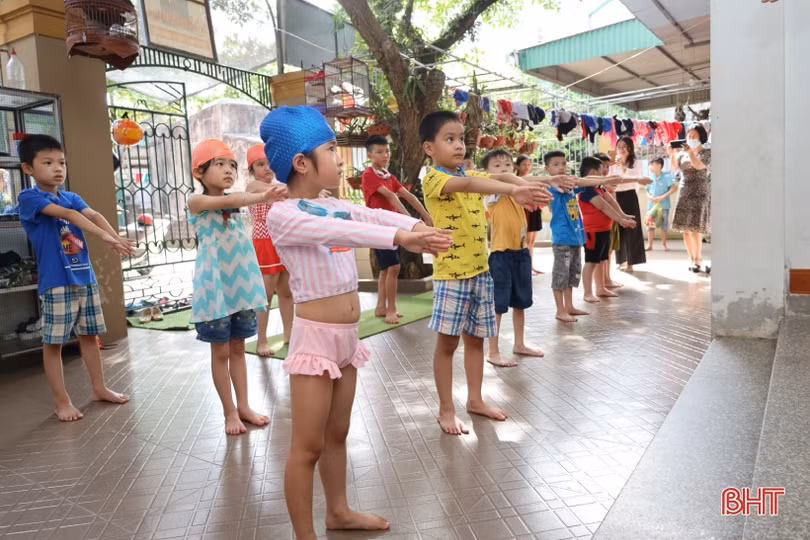 Các CLB thể thao và nghệ thuật thu hút học sinh TP Hà Tĩnh ngay đầu hè