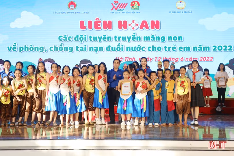 Hà Tĩnh: Lan tỏa thông điệp phòng, chống đuối nước cho trẻ em
