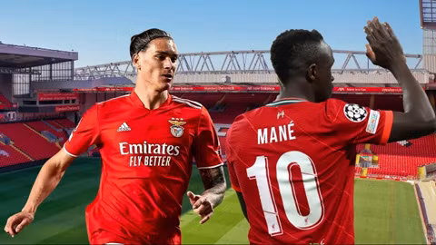 Liverpool sẵn sàng phá kỷ lục chuyển nhượng để mua Nunez thay Mane