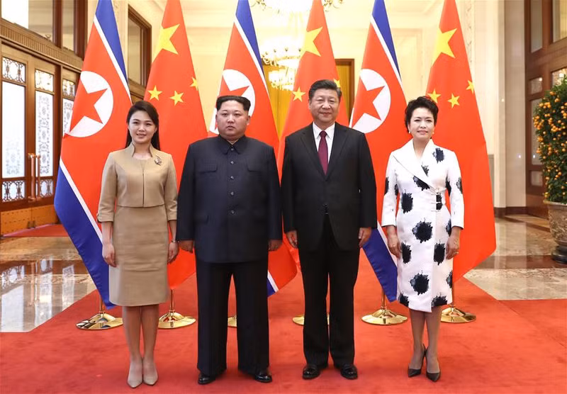 chuyen cong du nuoc ngoai dau tien cua nha lanh dao trieu tien kim jong un qua anh