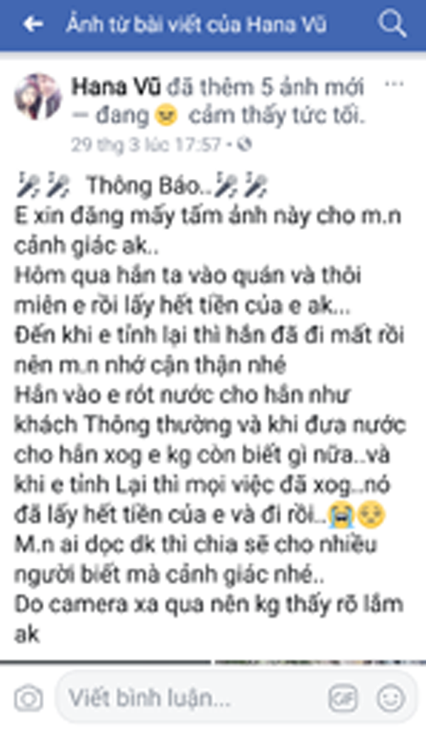 nam thanh nien nghi thoi mien lay hon 13 trieu dong roi tau thoat