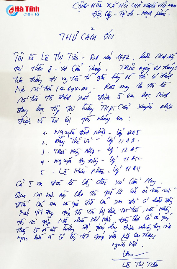 nhat duoc gan 15 trieu dong hoc sinh thpt cam xuyen tim nguoi tra lai