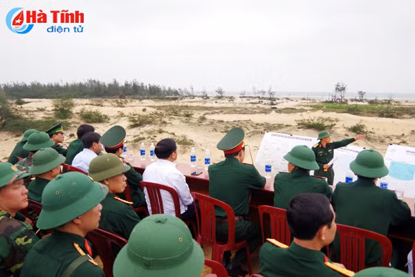 dam bao an toan thuc chat trong dien tap khu vuc phong thu