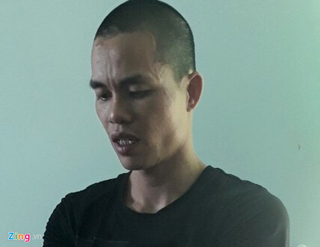 Nghi can Trần Ngọc Chung. Ảnh: T.G. hon 20 gio truy lung nghi can ban chet nguoi tron giua rung