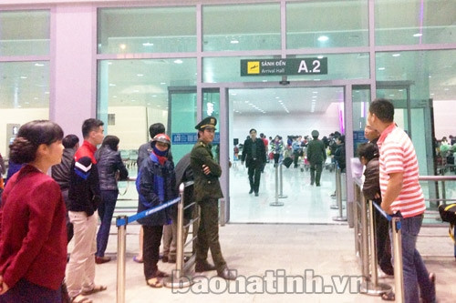 Tầng 1 phục vụ hành khách đến với đại sảnh rộng