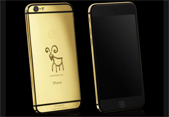 iPhone 6 phiên bản dê vàng mừng năm mới Ất Mùi ảnh 2