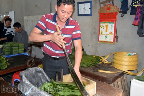 Dịch vụ bánh chưng Tết liên tay vẫn không kịp hàng ảnh 1