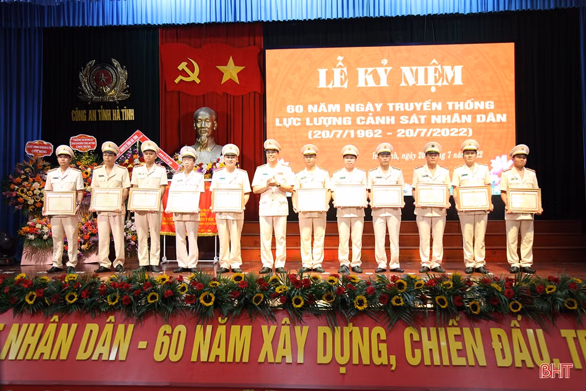 Xây dựng lực lượng Cảnh sát nhân dân Công an Hà Tĩnh ngày càng tinh nhuệ, hiện đại