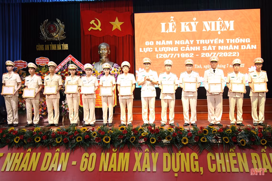 Xây dựng lực lượng Cảnh sát nhân dân Công an Hà Tĩnh ngày càng tinh nhuệ, hiện đại