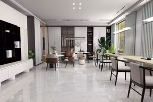 Ứng dụng của các mẫu gạch ốp lát khổ lớn