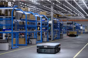 Robot AMR Myrobot ASIA – giải pháp tự hành thông minh cho nhà máy hiện đại