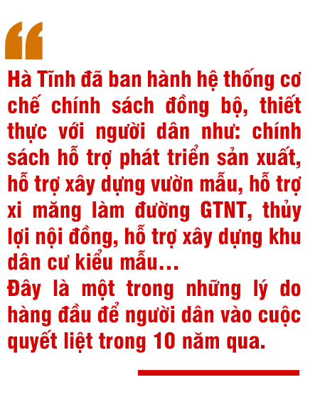 Nông thôn mới Hà Tĩnh – mới từ ý Đảng, lòng dân (Bài 3): Ngọn đuốc sáng thổi bùng sức dân ảnh 11 Nông thôn mới Hà Tĩnh – mới từ ý Đảng, lòng dân (Bài 3): Ngọn đuốc sáng thổi bùng sức dân
