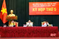 Khai mạc Kỳ họp thường lệ giữa năm HĐND tỉnh Hà Tĩnh khóa XIX