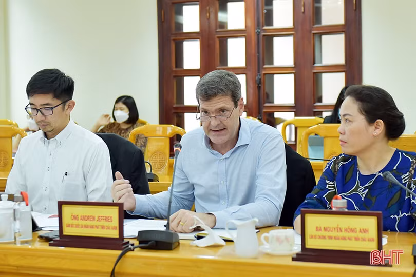 Mong ADB huy động các nguồn vốn viện trợ không hoàn lại cho Hà Tĩnh