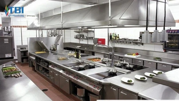 Thiết kế thi công bếp nhà hàng chuyên nghiệp Đà Nẵng - Inoxmientrung