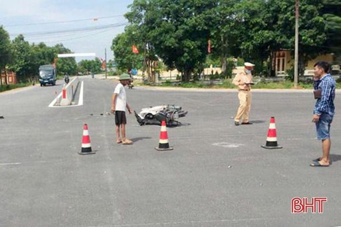 “Xóa” điểm đen giao thông trên tuyến Xuân Hội - Thịnh Lộc