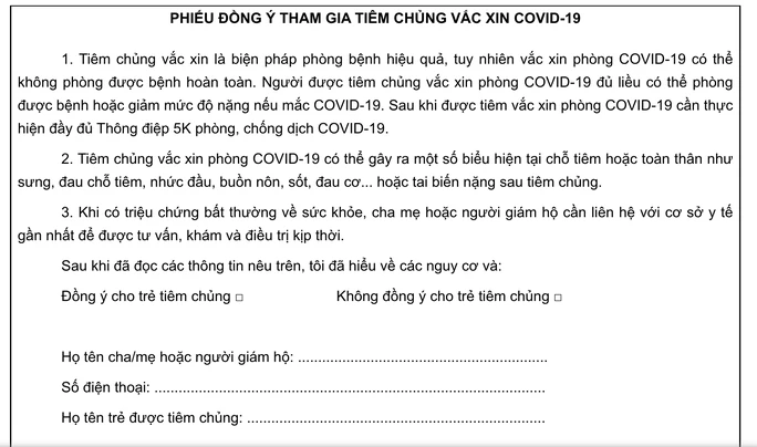 Tiêm vaccine phòng COVID-19 cho trẻ từ 5 - dưới 12 tuổi thế nào, trẻ từng là F0 có nên tiêm?