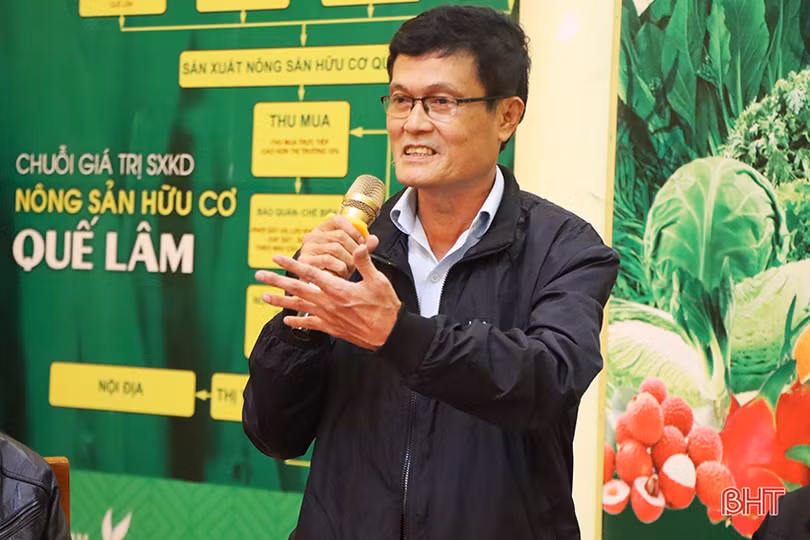 Cẩm Xuyên xúc tiến xây dựng mô hình nông nghiệp hữu cơ