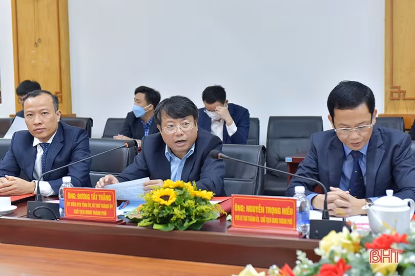 Hơn 142 triệu USD giúp TP Hà Tĩnh xây dựng đô thị thích ứng với biến đổi khí hậu