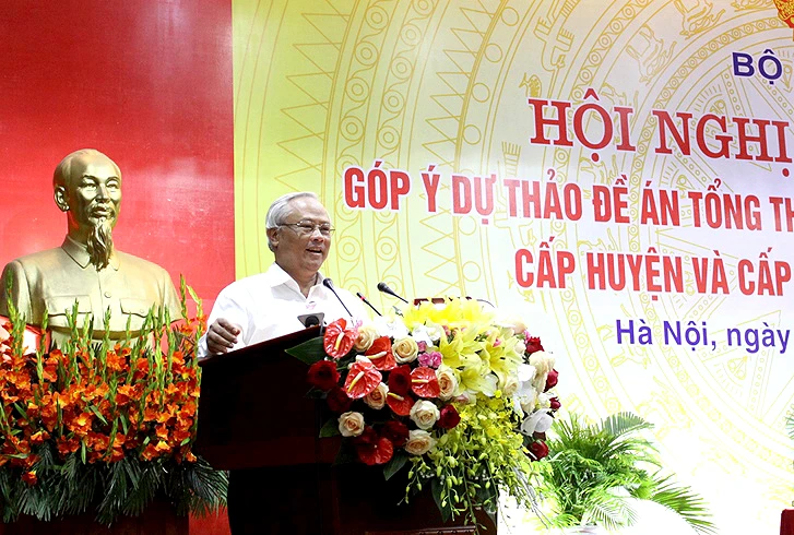 Sáp nhập huyện, xã: Lãnh đạo dôi dư “rời ghế” cũng là sự hy sinh