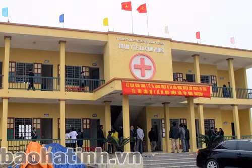 Khuôn viên nhà trạm