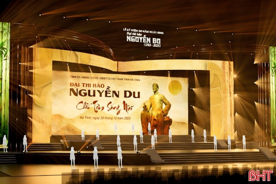 Tường thuật trực tiếp Lễ kỷ niệm 260 năm Ngày sinh Đại thi hào Nguyễn Du lúc 20h tối nay