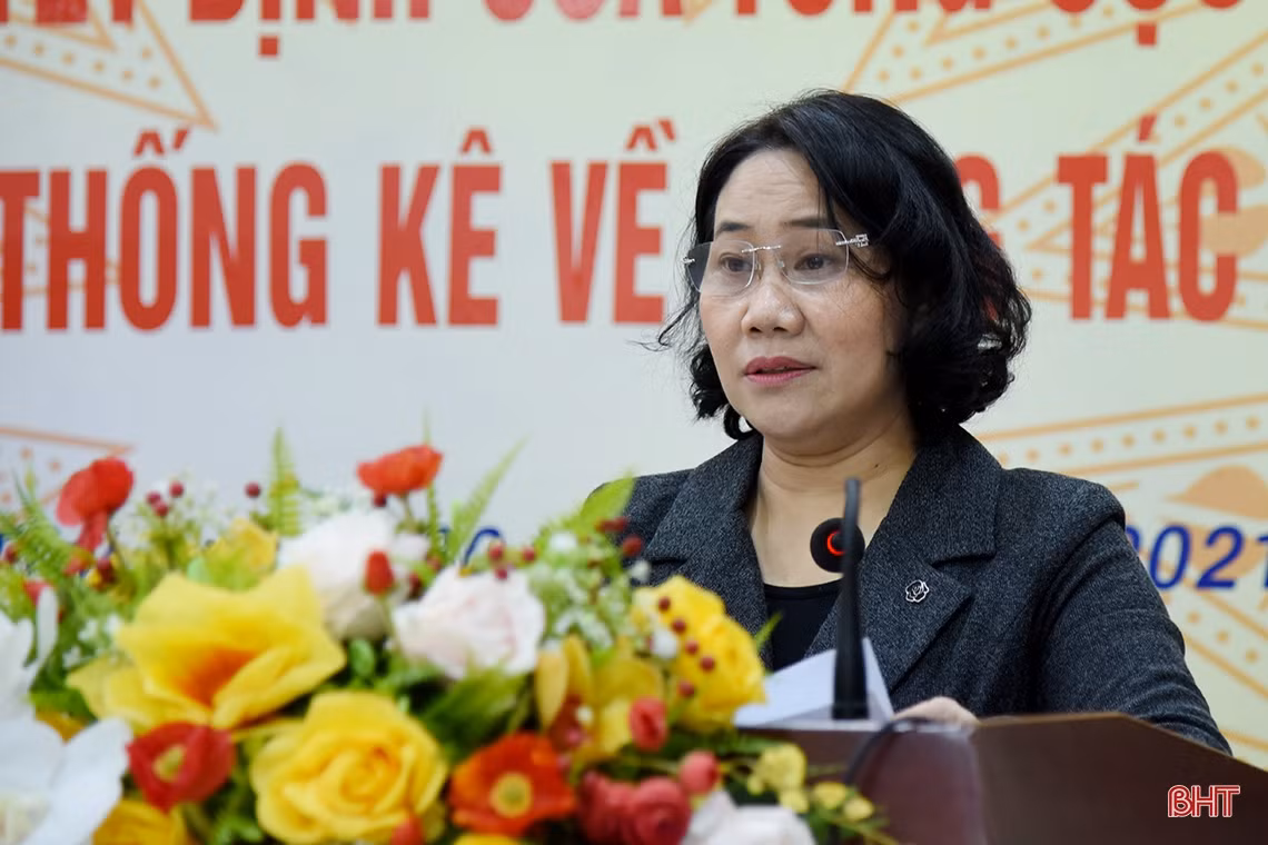 Ngành Thống kê Hà Tĩnh cần tiếp tục làm tốt công tác điều tra, thu thập thông tin