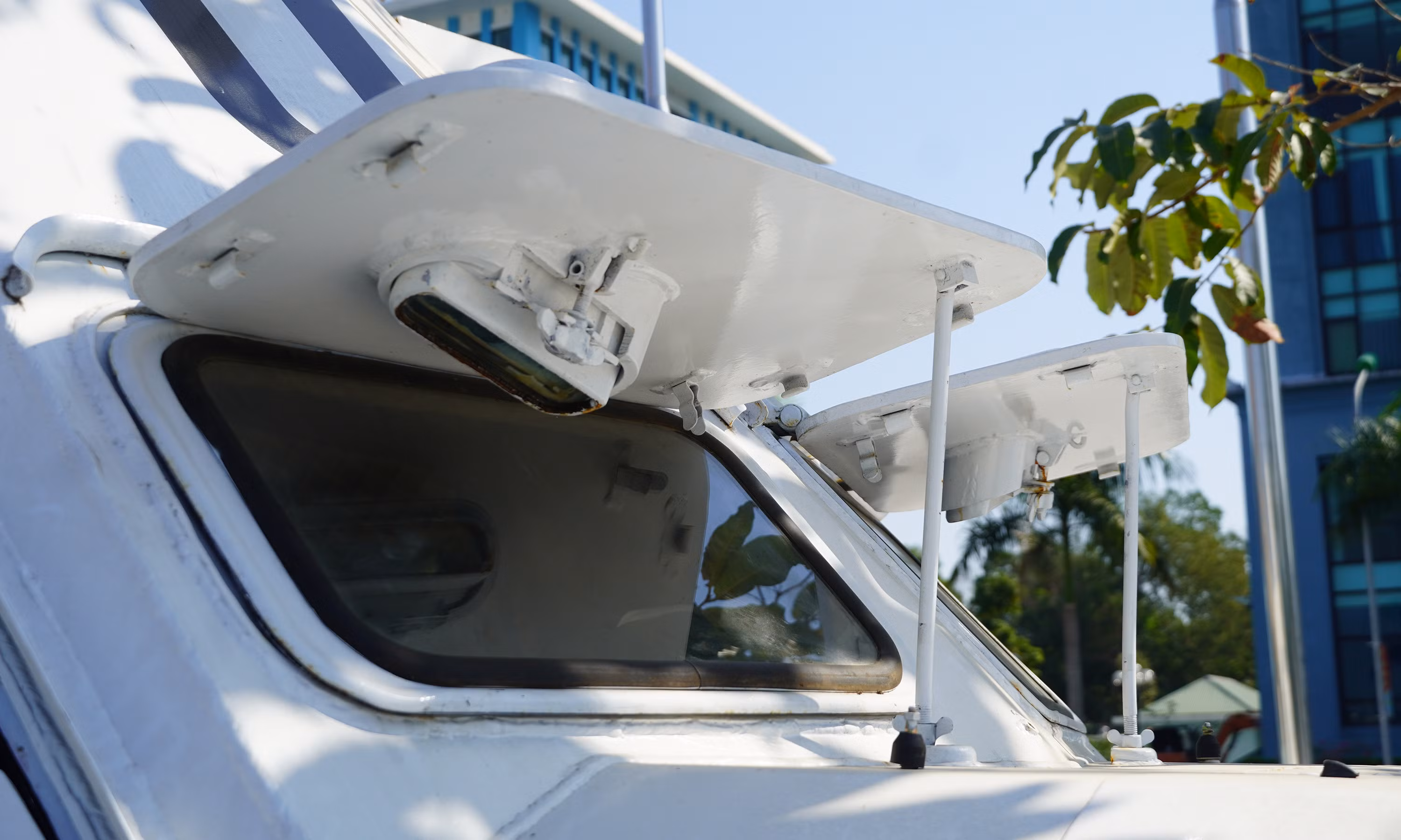 Xe bọc thép của Việt Nam làm nhiệm vụ tại châu Phi