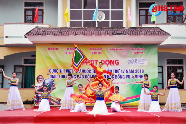 ha tinh phat dong cuoc thi viet thu quoc te upu lan thu 47