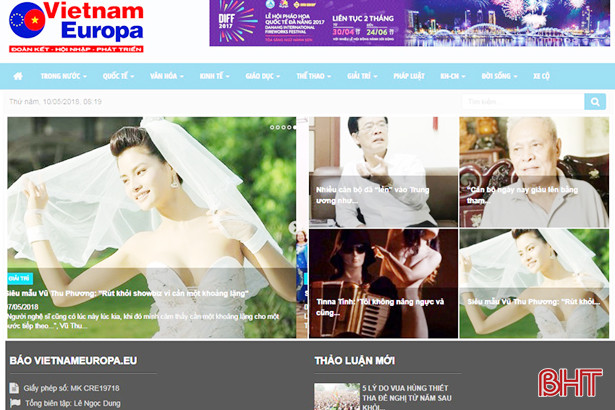 tam cham dut hoat dong cua bao vietnameuropa tren dia ban ha tinh